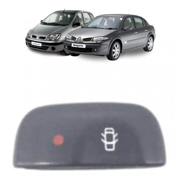 Botão Trava Porta Elétrica Renault Scenic Megane 1999 A 2000
