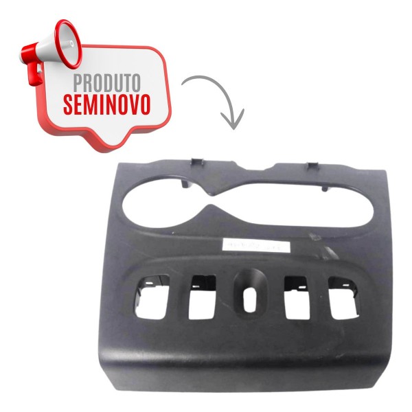 Moldura Comando Ar Renault Logan Sandero 2015 16 17 18 2019