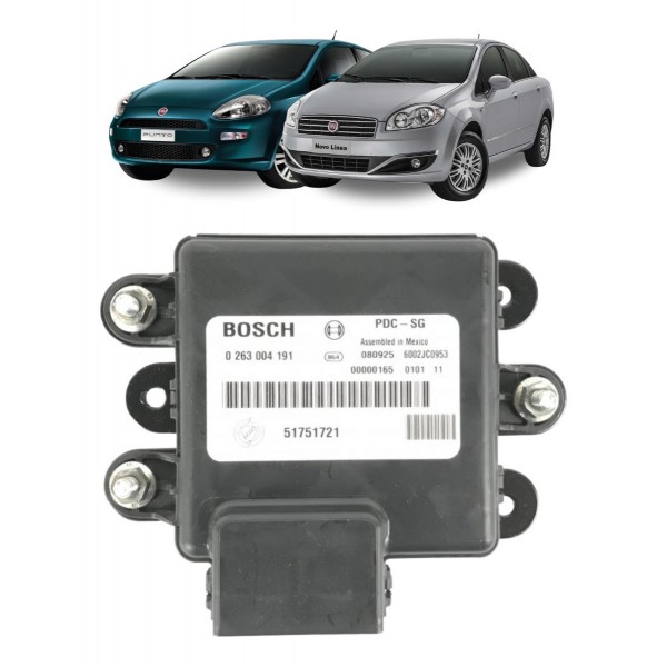 Módulo Sensor Estacionamento Fiat Linea Punto 2009 2010 2011