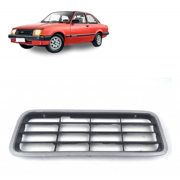 Grade Frontal Friso Paralelo Esquerdo Gm Chevette 1981 1982