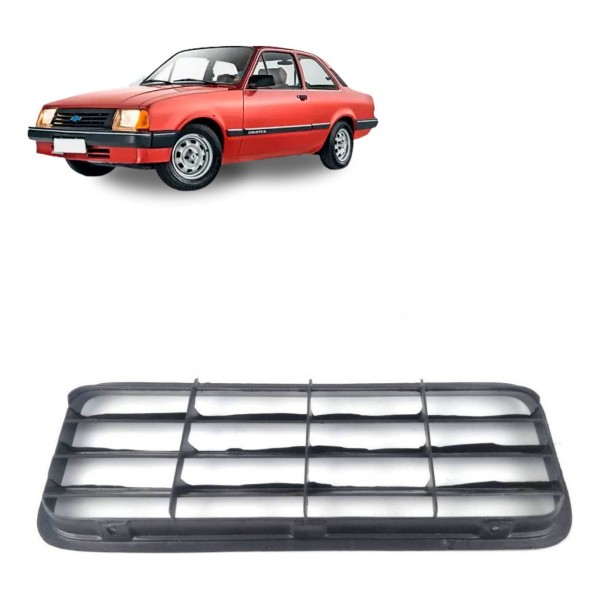 Grade Frontal Friso Paralelo Direito Gm Chevette 1978 A 1982