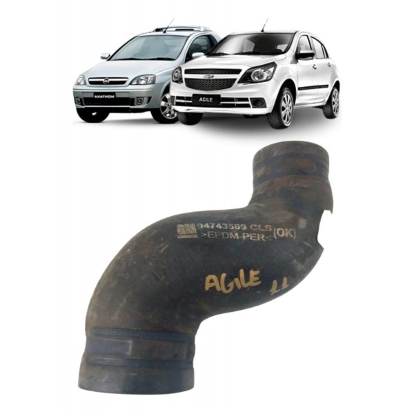 Mangueira Agua Radiador Gm Agile Montana 2014 15 16 17 2018