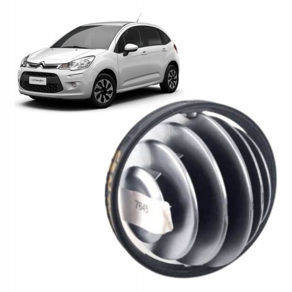 Difusor Ar Painel Central Citroen C3 2007 08 09 10 11 2012