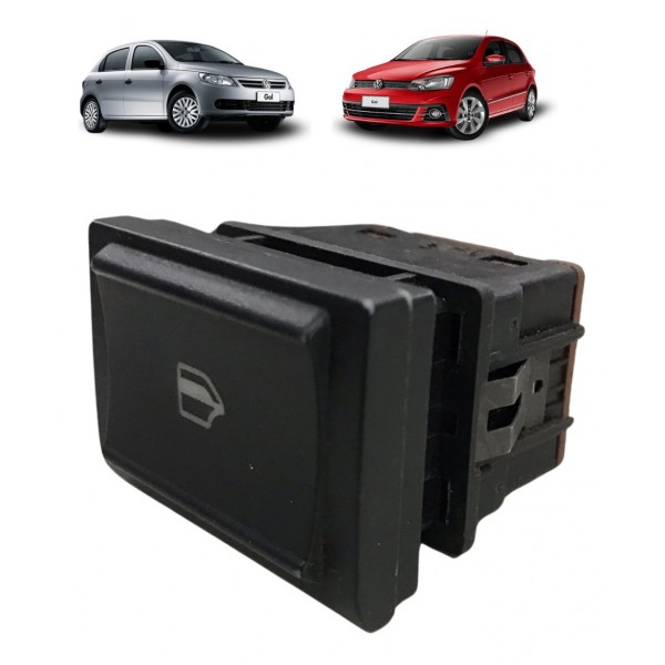 Botão Vidro Elétrico Traseiro Vw Gol Voyage G5 2008 À 2020