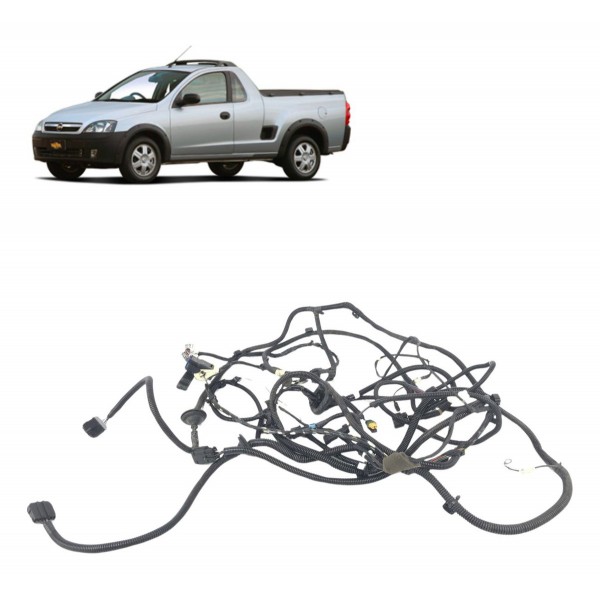 Chicote Tampa Traseira Chevrolet Montana 1.4 2008 2009 Oem