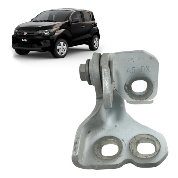 Dobradiça Porta Dianteira Direita Fiat Mobi 2017 18 19 2020