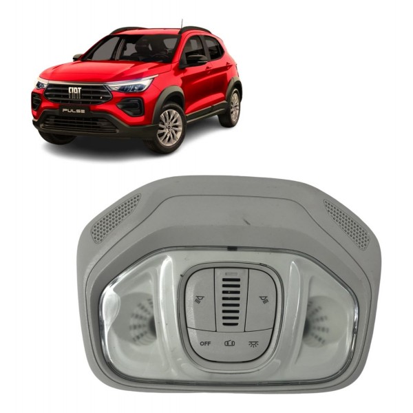 Luz Teto Cortesia Central Fiat Pulse 1.0 2021 2022 2023 2024