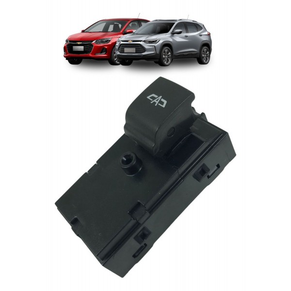 Botão Vidro Elétrico Traseiro Direito Gm Onix Tracker 2020