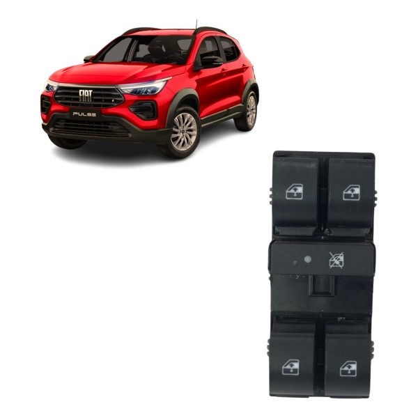 Botão Vidro Elétrico Esquerdo Fiat Pulse 2021 2022 2023 2024