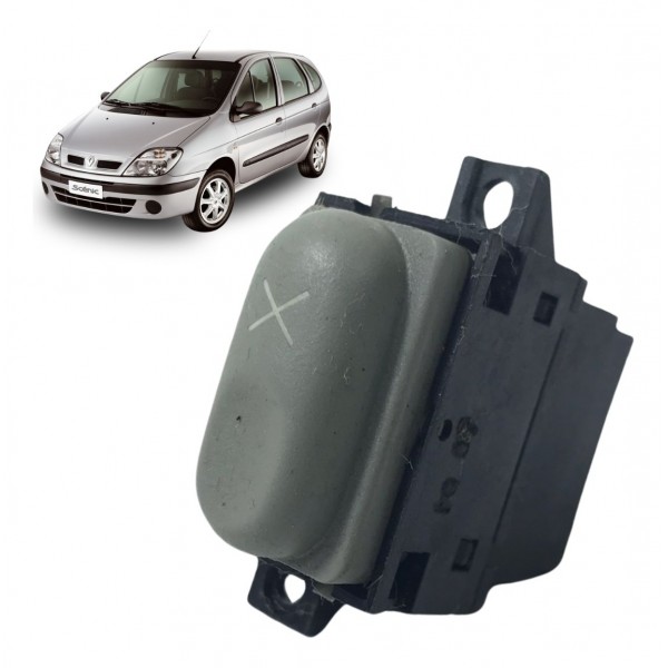 Botão Bloqueio Vidro Elétrico Renault Scenic 2004 À 2010