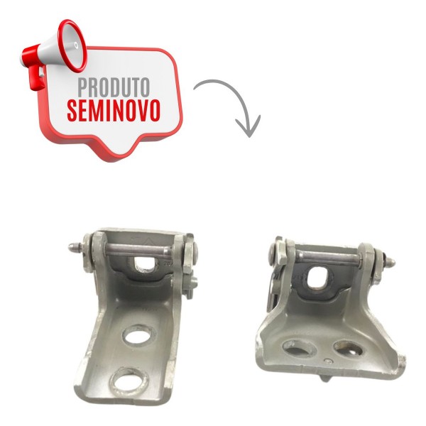 Par Dobradiça Porta Dianteira Esquerda Citroen C4 2013 2014