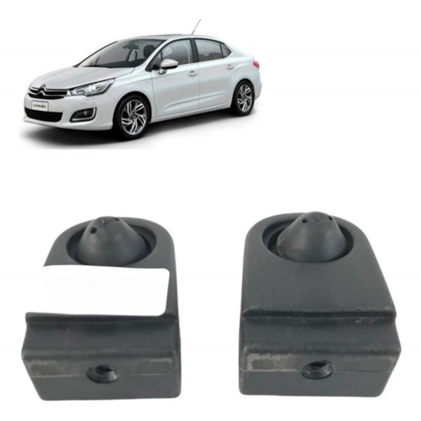 Par Suporte Coxin Radiador Citroen C4 Lounge 2013 2014 Oem