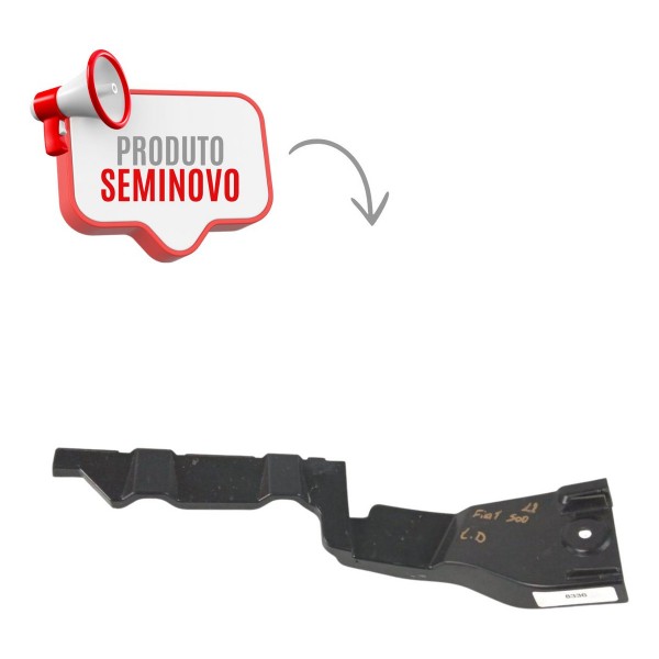 Suporte Guia Parachoque Traseiro Direito Fiat 500 2014 2015