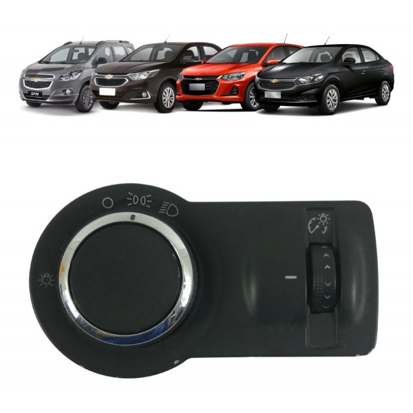 Botão Farol Chevrolet Onix Prisma Cobalt Spin 2013 À 2019