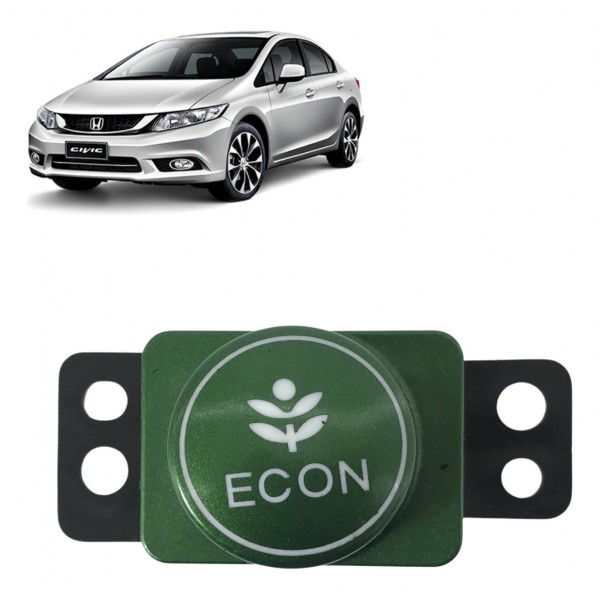 Botão Modo Economia Honda Civic 2013 2014 2015 2016 Oem Amarelo Botão Modo Economia Honda Civic 2013 2014 2015 2016 Oem Amarelo