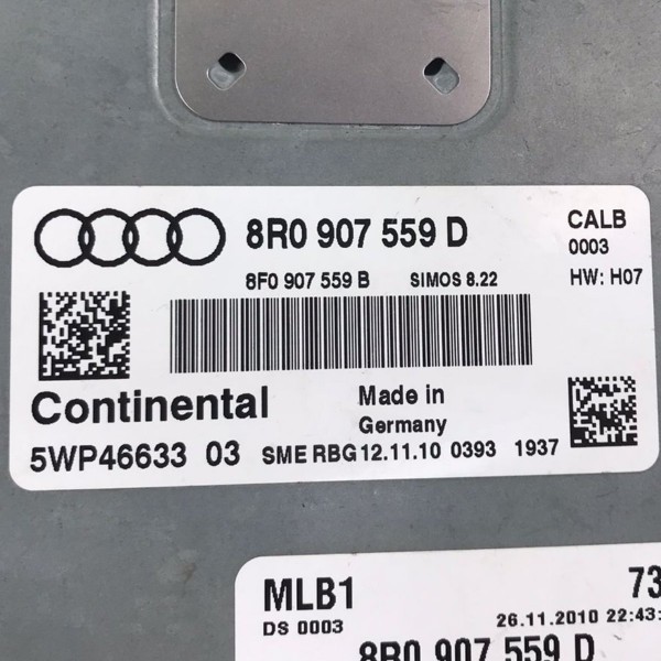 Módulo Injeção Audi Q5 3.2 V6 Fe5 2010 2011 Oem