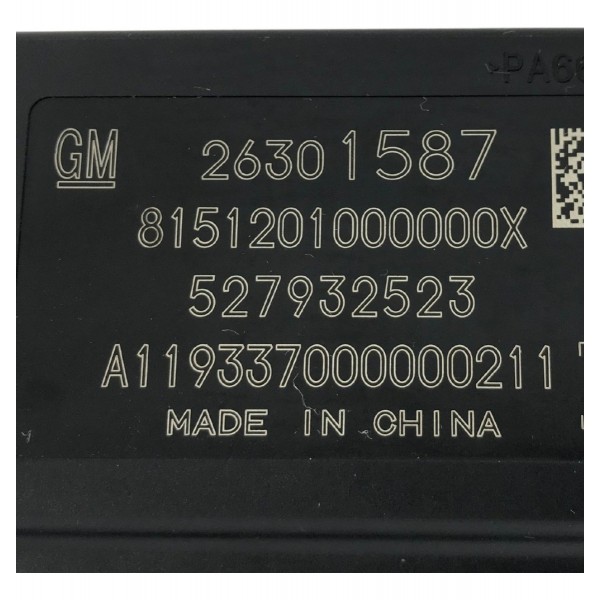 Modulo Sensor Estacionamento Onix Tracker Montana 2023 2024