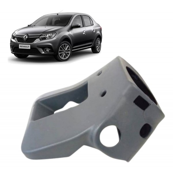 Moldura Coluna Volante Inferior Renault Logan 2014 2015 2016