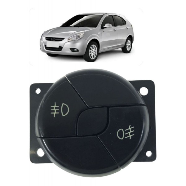 Botão Comando Luz Farol Milha Jac J3 2011 2012 2013 2014