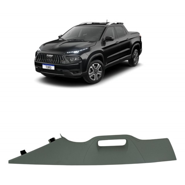 Acabamento Coluna Dianteira Esquerda Fiat Toro 2016 A 2023 Acabamento Coluna Dianteira Esquerda Fiat Toro 2016 A 2023