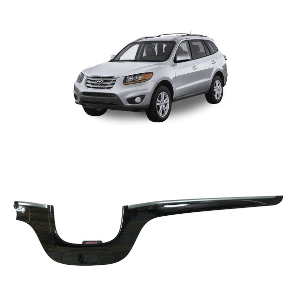 Acabamento Painel Hyundai Santa Fe 3.5 2010 2011 2012 Acabamento Painel Hyundai Santa Fe 3.5 2010 2011 2012