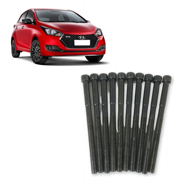 Parafusos Cabeçote Motor Hyundai Hb20 1.6 16v 2013 Á 2019