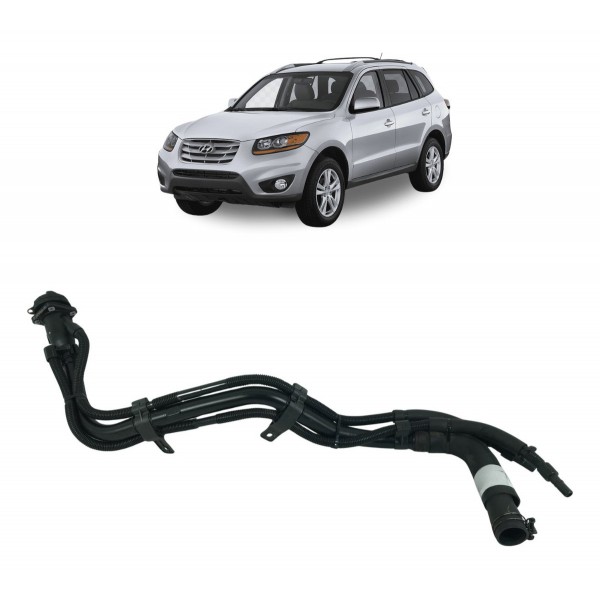 Gargalo Tanque Combustível Hyundai Santa Fé 3.5 2010 2011 Gargalo Tanque Combustível Hyundai Santa Fé 3.5 2010 2011