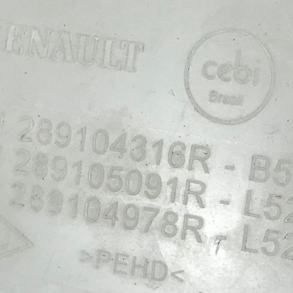 Reservatório Partida Frio Renault Sandero Logan 2015 A 2018