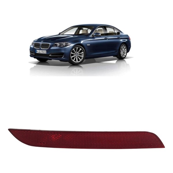 Refletor Parachoque Traseiro Esquerdo Bmw Serie 5 528i 2013