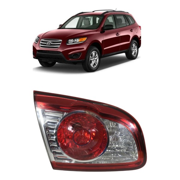 Lanterna Tampa Traseira Esquerda Santa Fe 2010 2011 2012