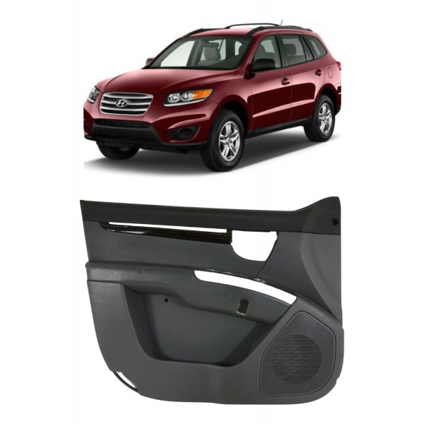 Forro De Porta Dianteira Esquerda Hyundai Santa Fe 2010 2011
