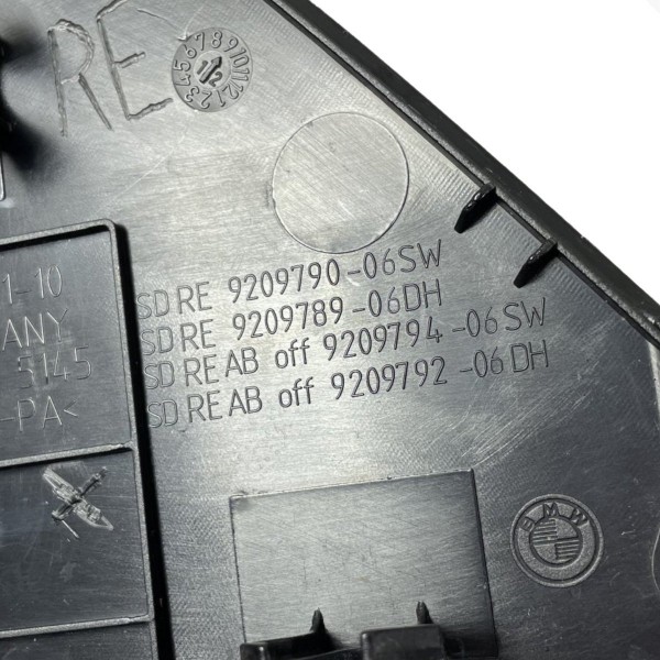 Acabamento Painel Direito Bmw 528i 2012 2013 2014 2015 2016 Acabamento Painel Direito Bmw 528i 2012 2013 2014 2015 2016