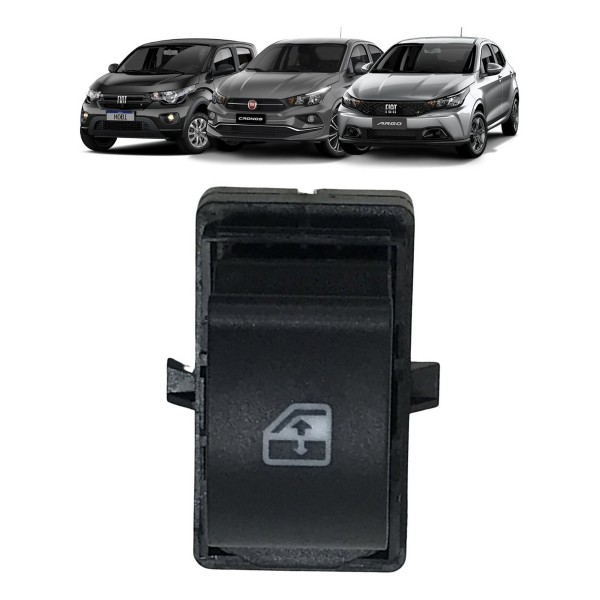Botão Vidro Elétrico Argo Cronos Mobi Led 2017 A 2020 Botão Vidro Elétrico Argo Cronos Mobi Led 2017 A 2020