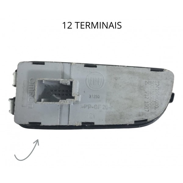 Botão Milha Desembaçador Fiat Palio Punto Siena 2009 A 2015 Botão Milha Desembaçador Fiat Palio Punto Siena 2009 A 2015