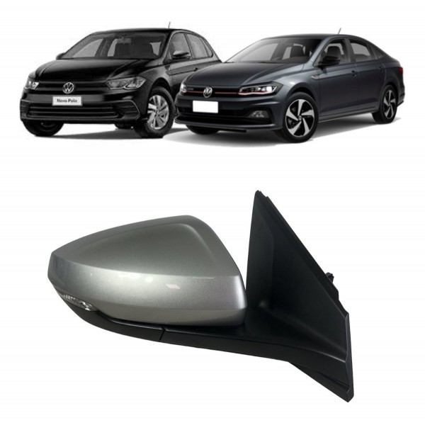 Retrovisor Direito Vw Polo Virtus 2018 2019 2020 Detalhe