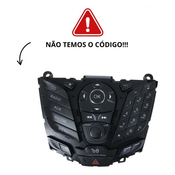 Comando Central Mídia Ford Ecosport Focus Fiesta 2015 2016