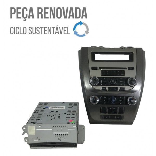 Comando Central Painel Rádio Ford Fusion 2010 2011 Detalhe