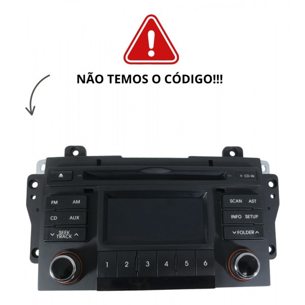 Rádio Cd Player Kia Cerato Hyundai I30 2009 2010 2011 2012