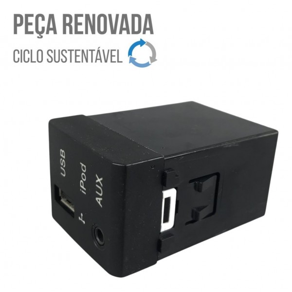 Entrada Usb Aux Hyundai Santa Fé 2010 2011 2012 Entrada Usb Aux Hyundai Santa Fé 2010 2011 2012