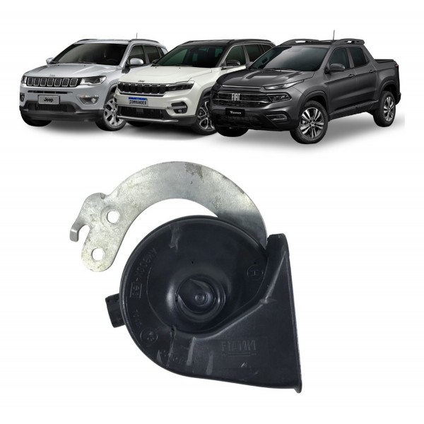 Buzina Fiat Toro Jeep Commander Compass 2022 2023 C/detalhe Buzina Fiat Toro Jeep Commander Compass 2022 2023 C/detalhe