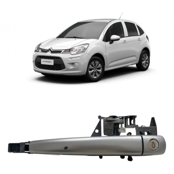 Maçaneta Externa Dianteira Esquerda Citroen C3 1.6 2018 2019 Maçaneta Externa Dianteira Esquerda Citroen C3 1.6 2018 2019