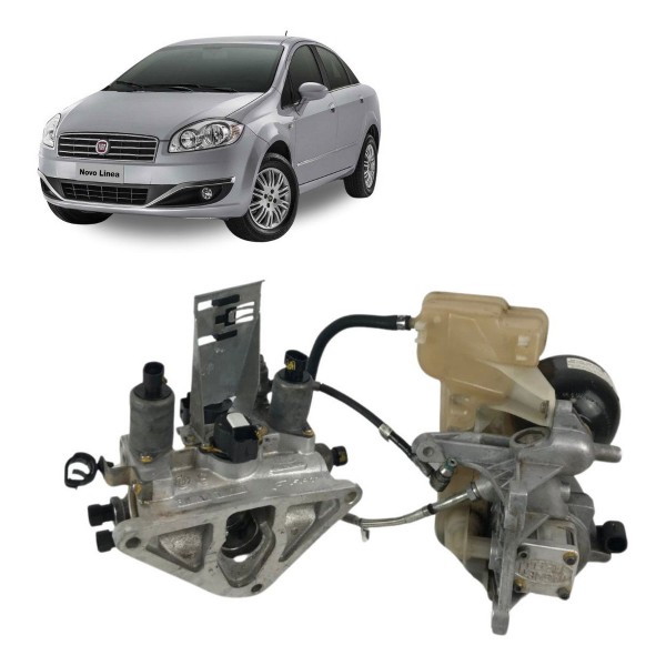 Conjunto Robo Cambio Dualogic Fiat Linea 1.9 16v 2009 2010 Conjunto Robo Cambio Dualogic Fiat Linea 1.9 16v 2009 2010