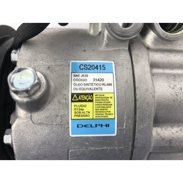 Compressor Ar Santa Fé Gls 2.7 V6 2007 08 09 10 11 2012 Compressor Ar Santa Fé Gls 2.7 V6 2007 08 09 10 11 2012
