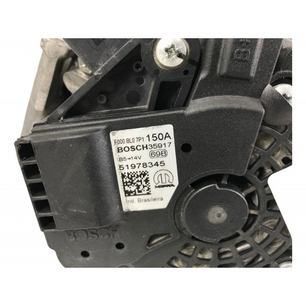 Alternador Fiat Toro At 1.8 2016 17 18 19 20 21 22 2023 Alternador Fiat Toro At 1.8 2016 17 18 19 20 21 22 2023