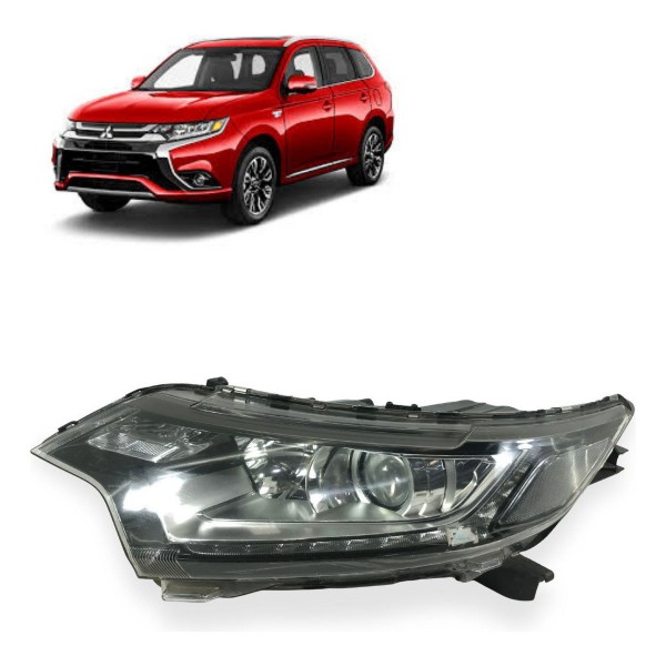 Farol Esquerdo Outlander 2.0 2015 Á 2021 Retirada Peças