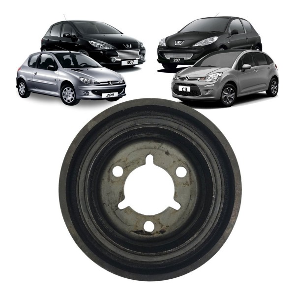 Polia Virabrequim Peugeot 206 207 307 C3 1.6 2004 A 2012 Polia Virabrequim Peugeot 206 207 307 C3 1.6 2004 A 2012
