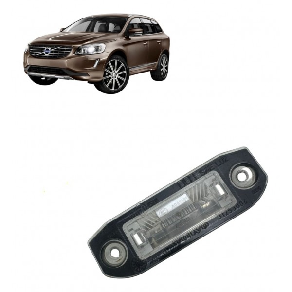 Luz Placa Traseira Volvo Xc60 Xc90 2004 2005 A 2018