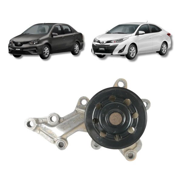 Bomba D'água Toyota Etios Yaris 1.3 1.5 2019 20 21 22 2023 Bomba D'água Toyota Etios Yaris 1.3 1.5 2019 20 21 22 2023
