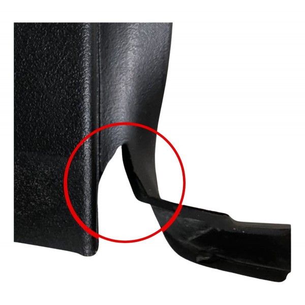 Moldura Porta Traseira Direita Fiat Toro 2022 C/detalhe Moldura Porta Traseira Direita Fiat Toro 2022 C/detalhe