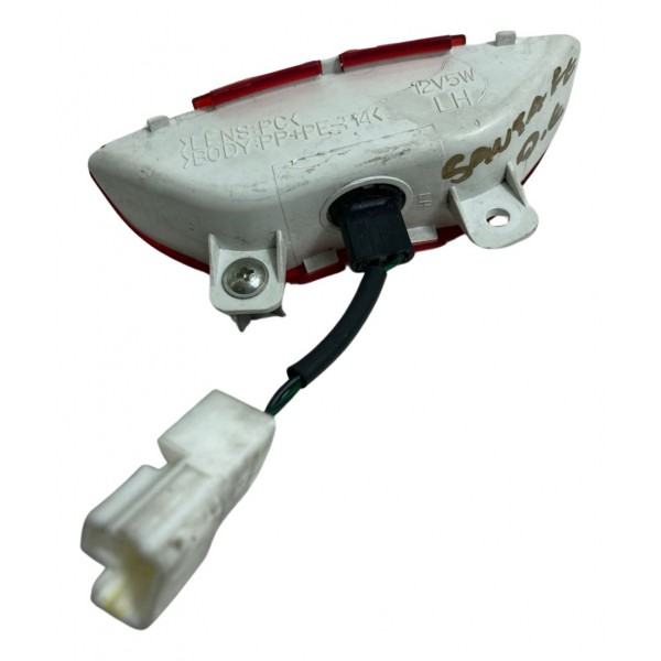Lanterna Luz Placa Traseira Esquerda Hyundai Santa Fé 2012 Esquerdo/motorista